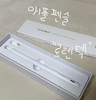 로렌텍 [애플 펜슬] 아이패드 호환펜슬 추천 | 내돈내산 애플펜슬 | 가성비 애플펜슬 | 로렌택....