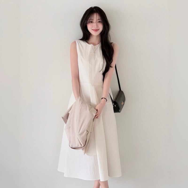 클라비스 네이버 단독 레이어드 원피스, 여름 데일리룩으로 보기 좋은 실루엣