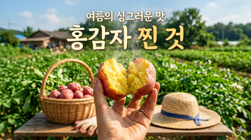 홍감자 삶는 법, 칼로리, 효능 부작용까지 총정리