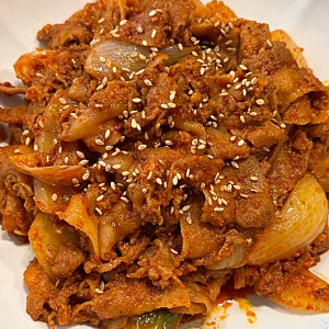 고추장 없이 만드는 제육볶음, 고추가루 돼지불고기 레시피