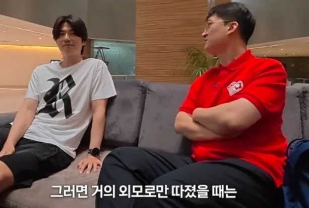 기성용이 생각하는 한국 축구선수 외모 순위