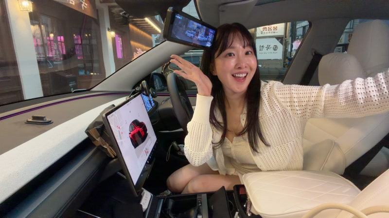 테슬라 블랙박스 고민 끝! 룸미러만 바꿨더니 블랙박스가 사라졌어요 (아이나비 RM100 후기)
