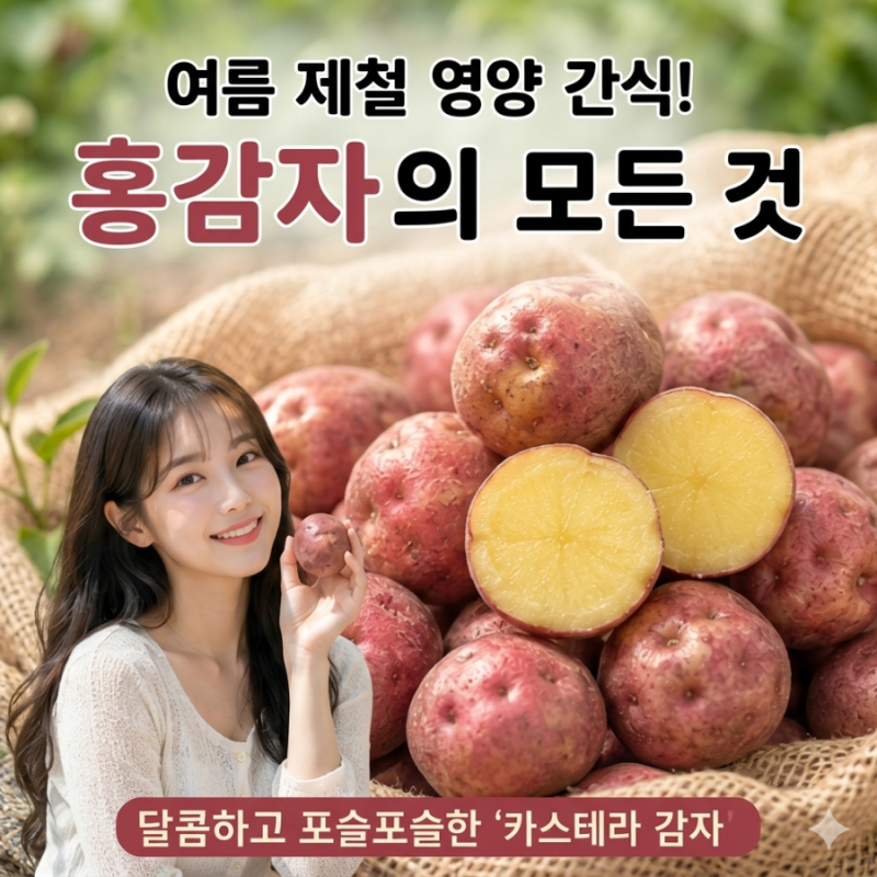 단돈 만원으로 예뻐지는 비법? 다이어트와 꿀피부 다 잡은 '홍감자효능' 파헤치기