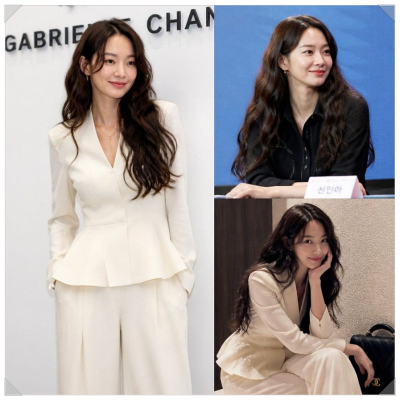 신민아 긴머리 패션 레전드 3가지 스타일로 보는 여자 긴머리 펌 분석