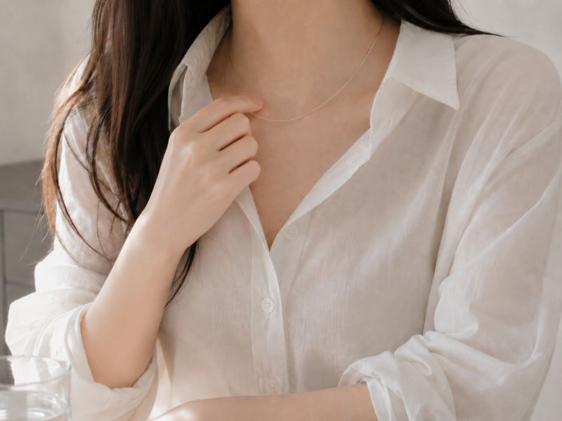 은목걸이 까매지는 이유, 건강이랑 관계있을까?
