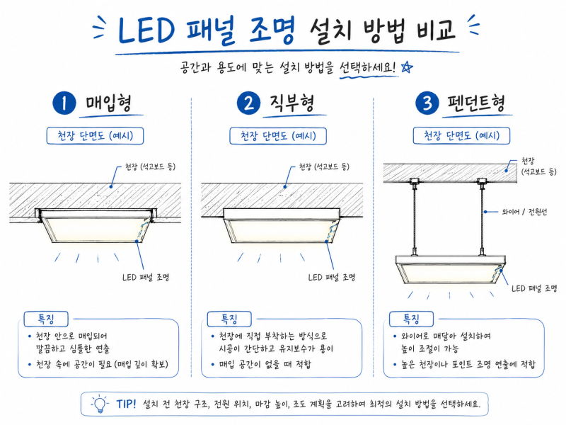 LED 평판조명이란 무엇인가요?