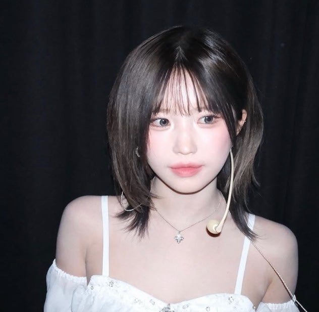 '프로미스나인 송하영' 중단발 레이어드 허쉬컷 헤어분석 송파동 미용실 가락동 미용실 석촌....