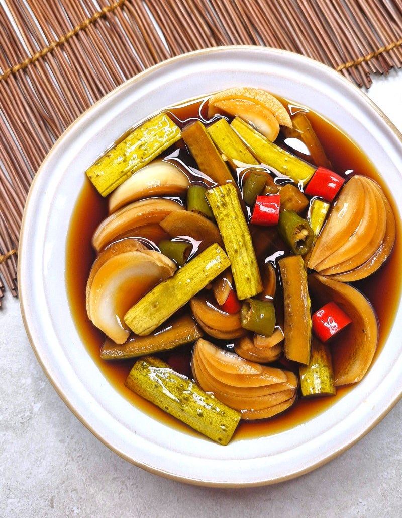 오이 양파 장아찌 담그는법 레시피