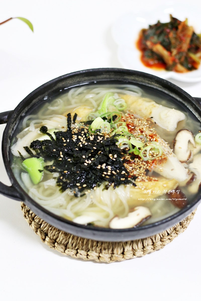 쫄우동 만드는법 쫄깃하고 맛있는 점심메뉴 로 굿