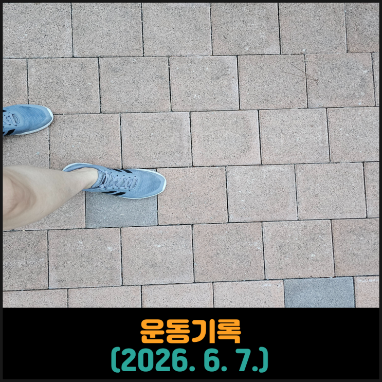 운동기록 (2026. 6. 23.)