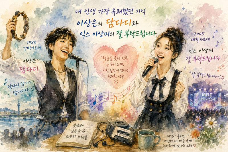내 인생 가장 유쾌했던 기억, 이상은의 '담다디'와 익스 이상미의 '잘 부탁드립니다'