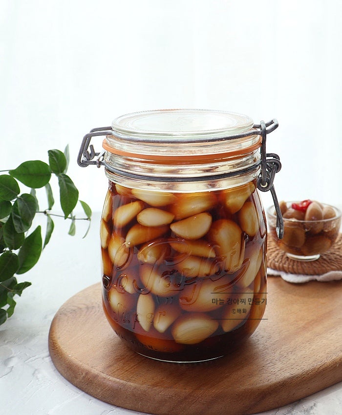 마늘장아찌 만들기 깐마늘장아찌 담그는법 레시피