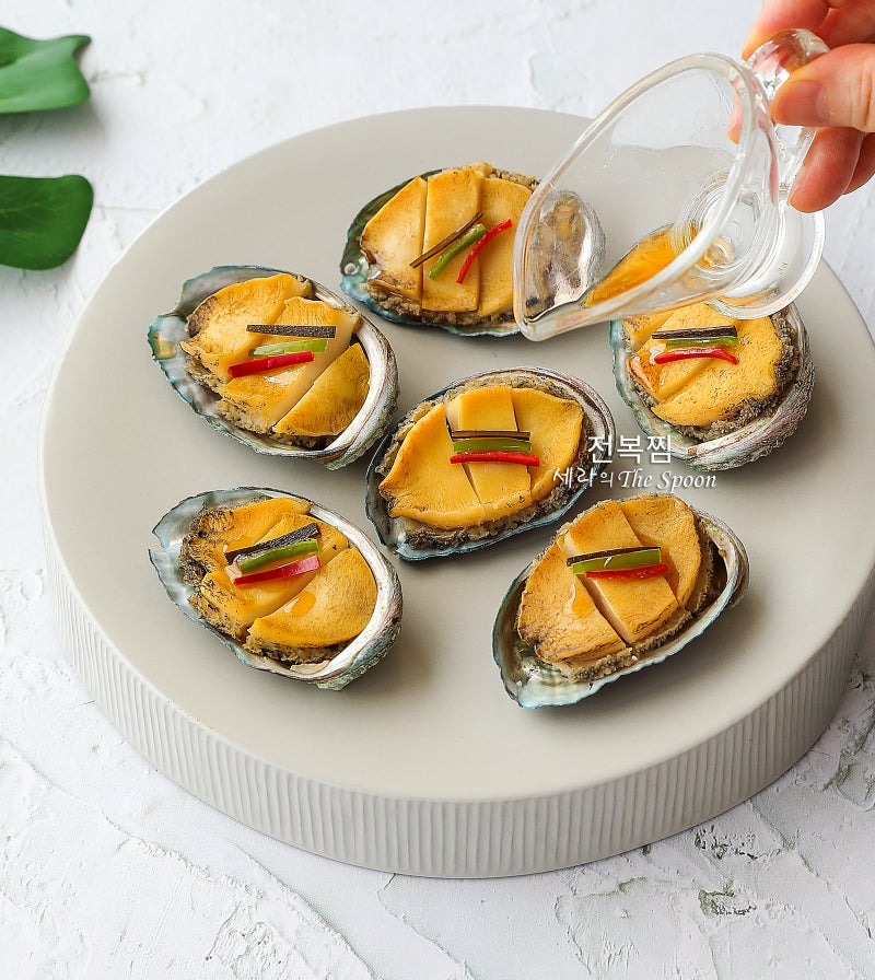 전복찜 전복찜기 찌는법 시간 게우소스 레시피 전복요리