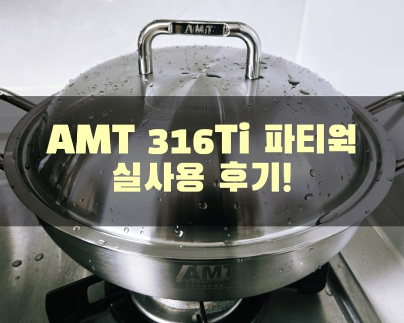 AMT 파티웍 실사용 후기!
