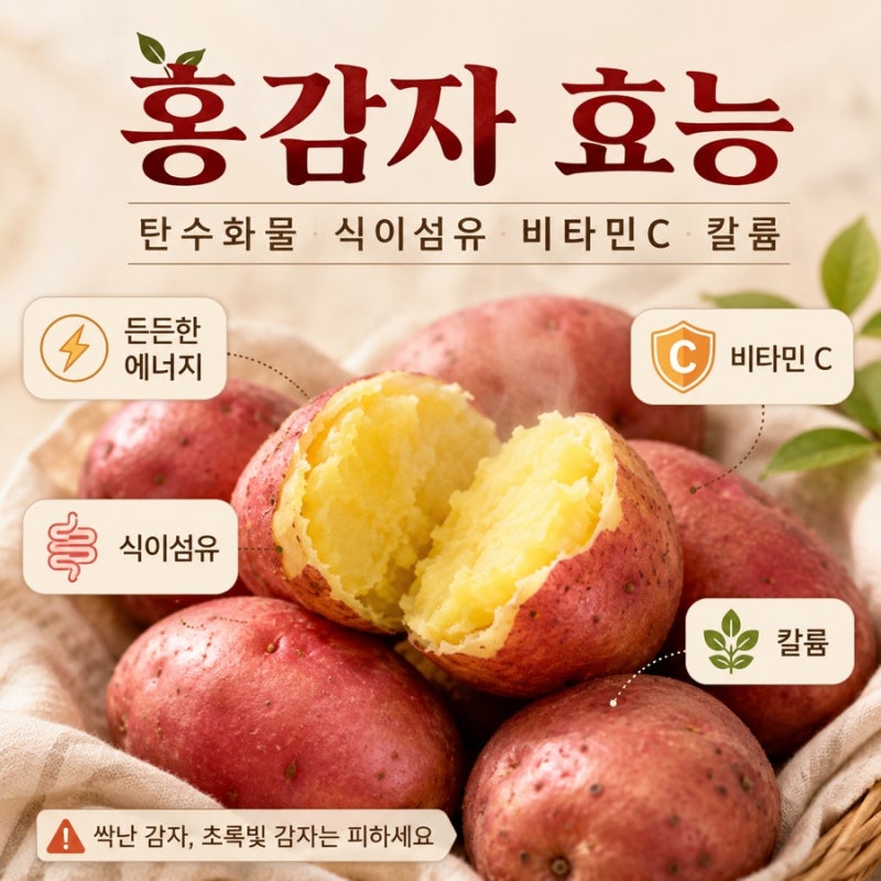 홍감자 효능 부작용, 먹는 법, 보관법, 칼로리 총정리
