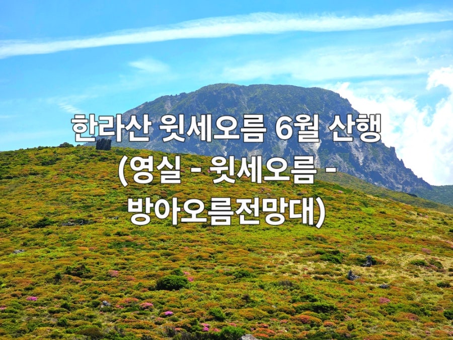 방아오름전망대 사진 1