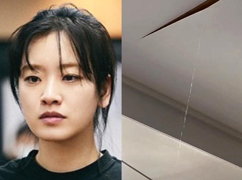이주영 집 누수 한 달째 호소, 젖은 가구 사진 공개하며 소송까지 예고