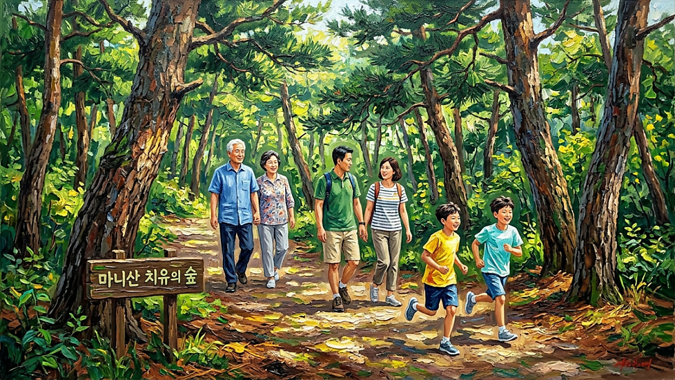 마니산 치유의숲 사진 1