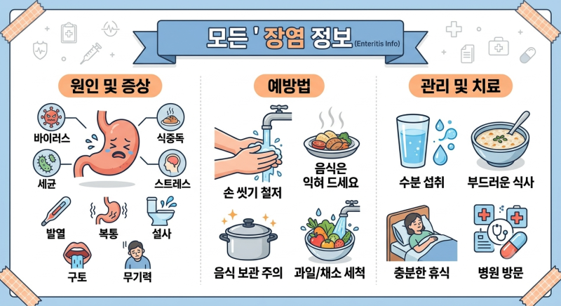 요즘 유행하는 어린이장염증상 원인 빨리낫는 장염에 좋은음식 나쁜음식 총정리