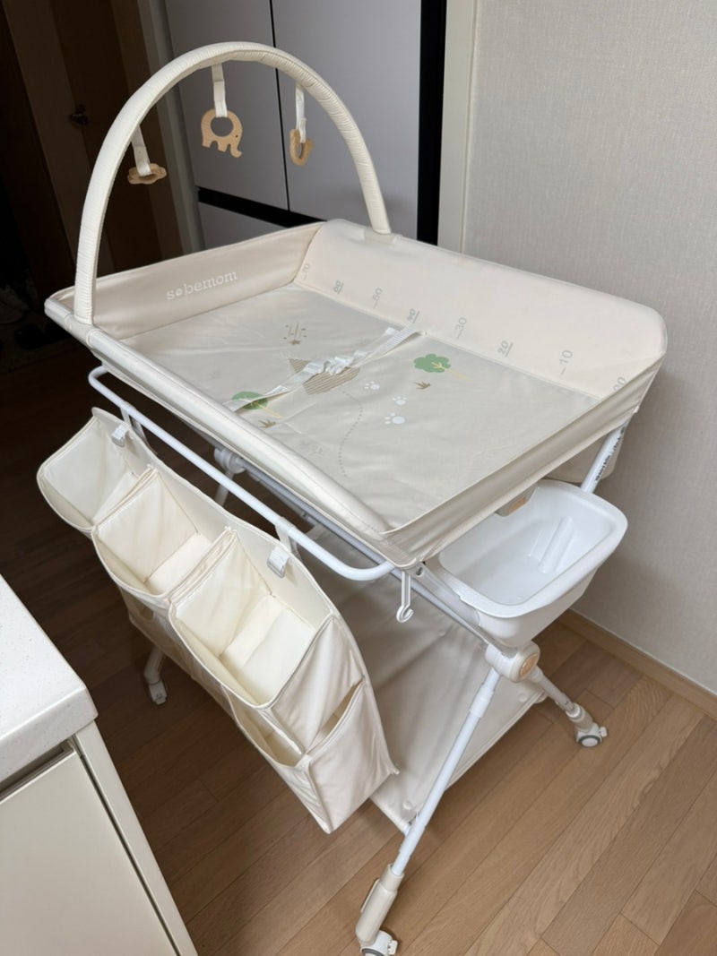 [육아용품_리뷰] 소베맘 기저귀갈이대 기저귀교환대 3세대 후기