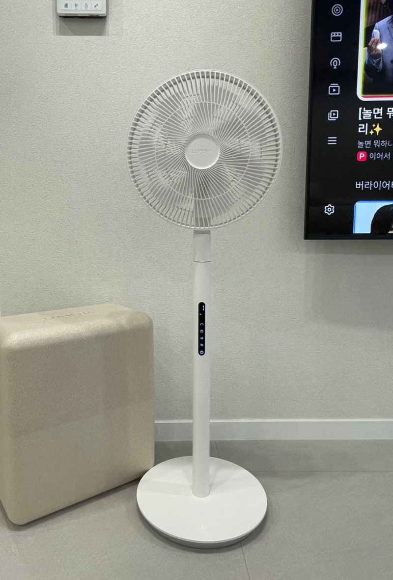 루메나 무소음 BLDC 유무선 슬림 써큘레이터 FAN CLASSIC AIR 구매후기