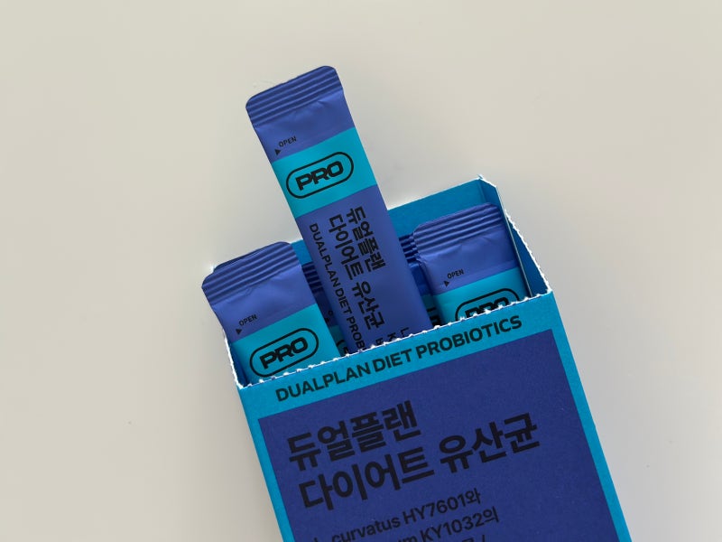 듀얼플랜 다이어트 유산균 내돈내산 솔직후기