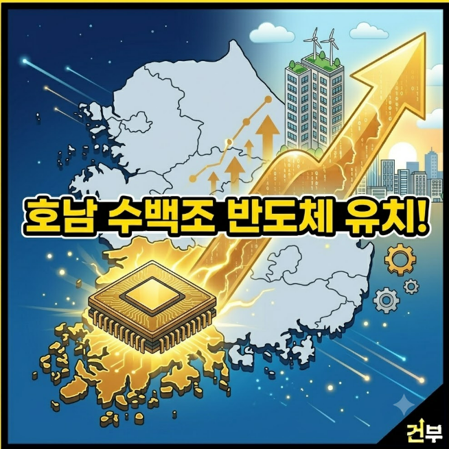 결국 <b>호남</b>에 수백조 <b>반도체</b> 투자 확정, 국가 균형 발전의 딜레마