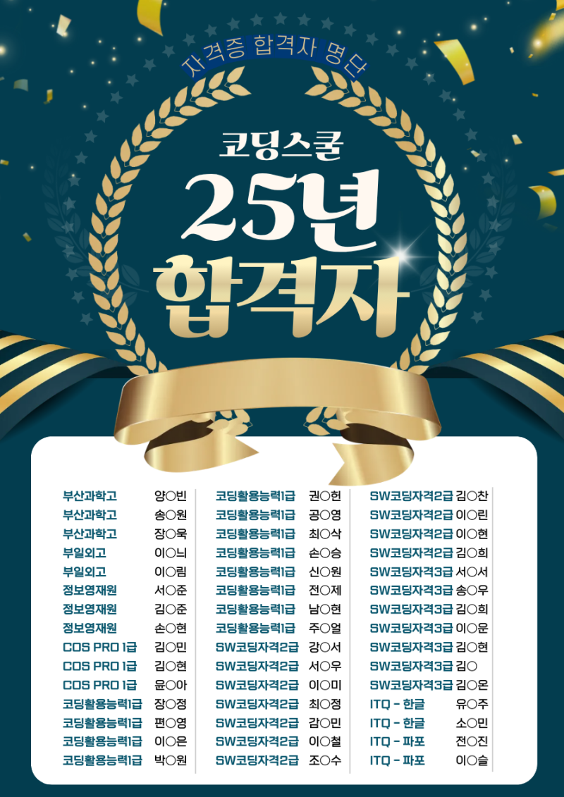 [개인] 초·중등 · 코딩 자격증(COS·ITQ·SW)과 2025 합격 사례