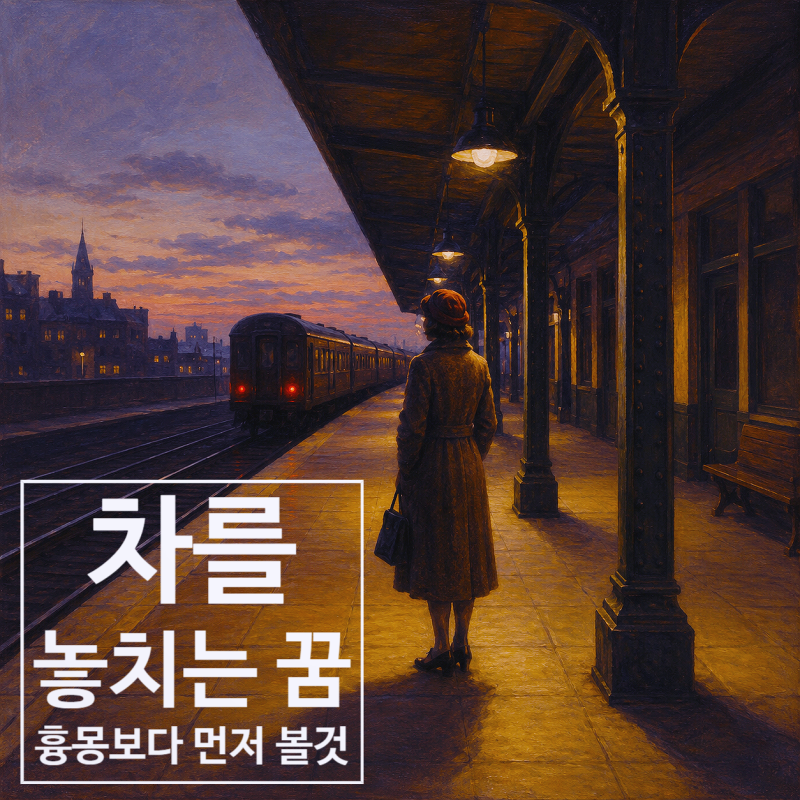 지하철·버스·기차 놓치는 꿈 해몽