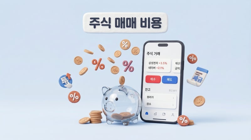 주식 수수료·세금·양도소득세 완전 정리