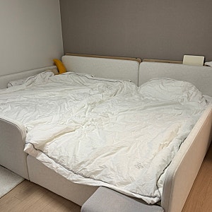 [내돈내산] 장인가구 하랑 LED 헤드 패밀리 침대 두 달 실사용 솔직 후기! (주문 실수 & 옵션 팁....