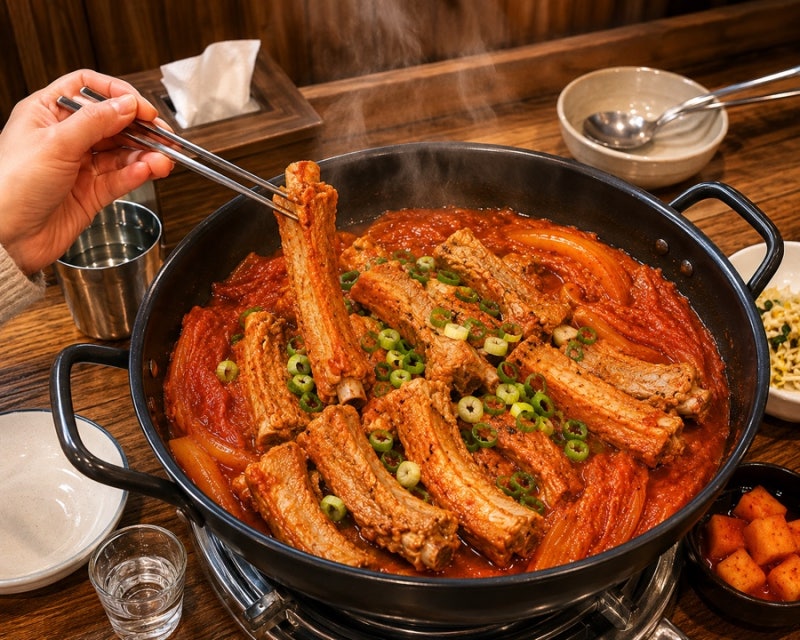 등갈비 김치찜 레시피｜퇴근 후 가장 위험한 메뉴