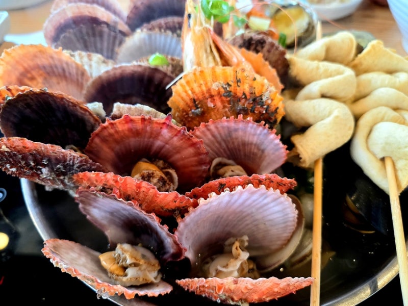 ♡부산맛집♡기장읍 시랑리 맛집(용궁해물칼국수)/푸짐함에 더 만족스럽던 한 상