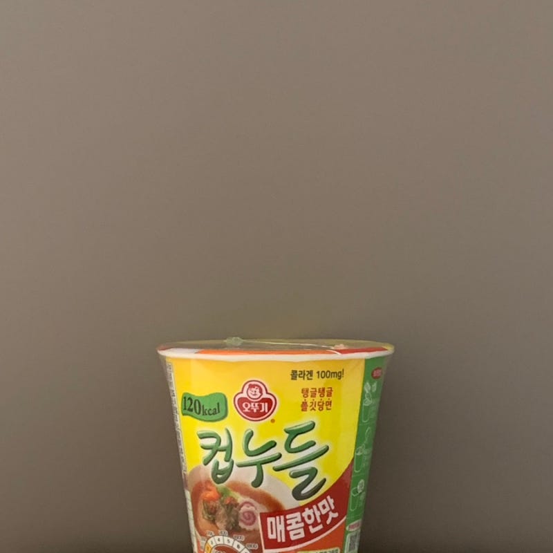 오뚜기 컵누들 매콤한맛 칼로리 나트륨