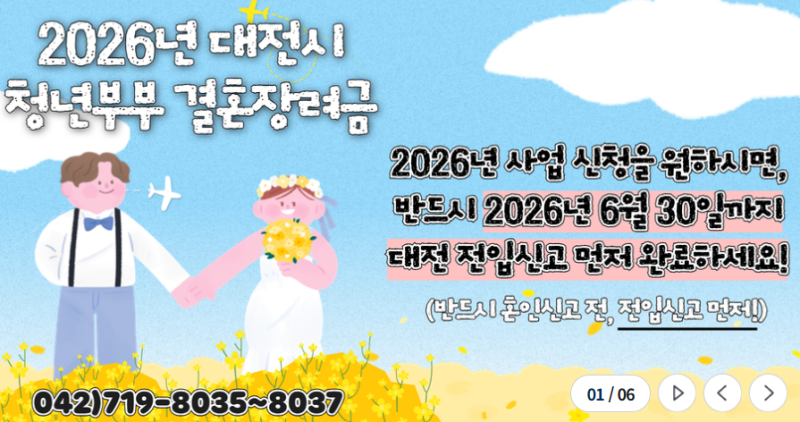 대전 청년부부 결혼 장려금 신청 찐후기 (1인 250만원)신청 주의사항 및 단계별 정리 (feat. 신....