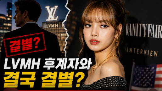 "블랙핑크 리사 LVMH 후계자 재벌 남친과결국 결별?"… , 美 베니티 페어 인터뷰 및 연애사 의....