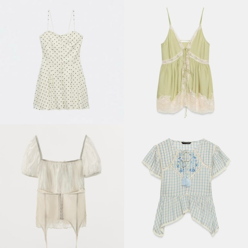 ZARA 特賣期間必買女藝人單品 (宮脇咲良襯衫、IVE Rei 無袖上衣)