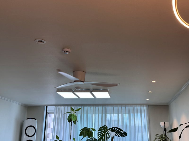 소브실링팬 알리구매 셀프설치 방법 거실 IOT 음성제어 _1편
