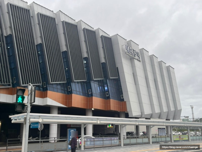 蔚山太和江駅 無料公営駐車場への行き方と場所