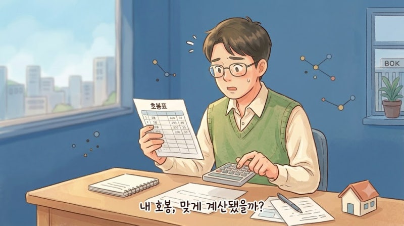 내 호봉 잘못 계산됐을 수도 있어요 — 정정 신청하는 법 (이의신청서 없음 주의)