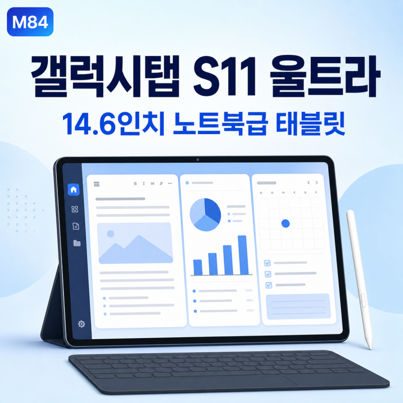 갤럭시탭 S11 울트라 총정리, 14.6인치 노트북급 태블릿 스펙·S펜·활용까지