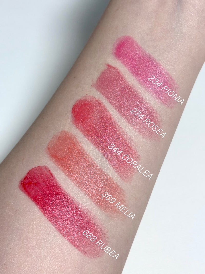 백화점신상립스틱 샬랑 드 파리 오뜨 쥬얼 사인 립스틱 5종 전색상 발색
