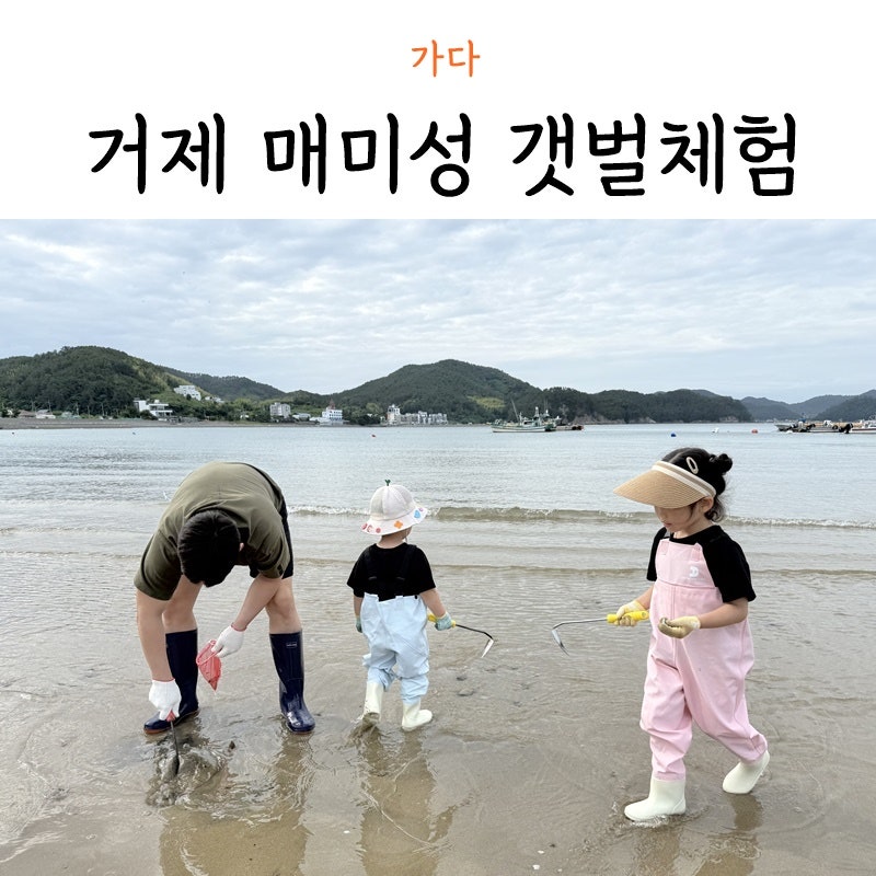 거제 아이랑 가볼만한곳 매미성 갯벌체험 방문기