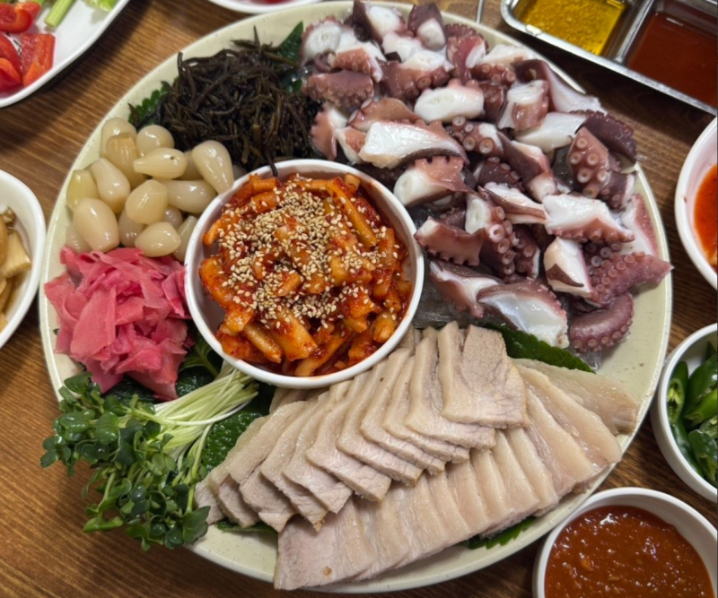 오늘N 문어보쌈 문어연포탕 맛집 위대한일터 식당 위치