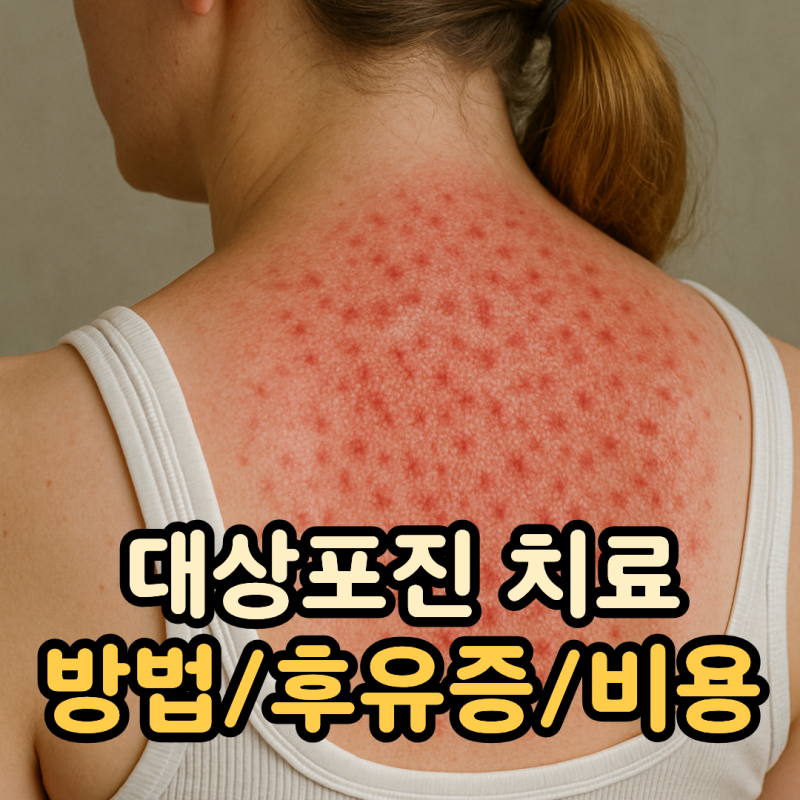대상포진 치료 방법 (기간, 후유증, 치료비 보장)