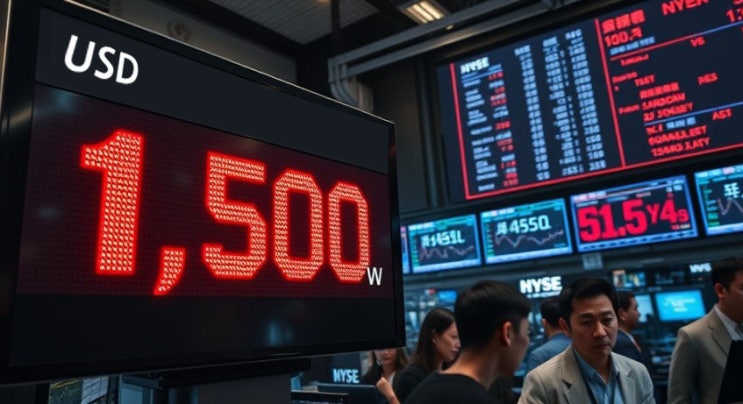 <b>원달러 환율</b> 1500원, 고환율 시대의 경제 영향과 생존 전략