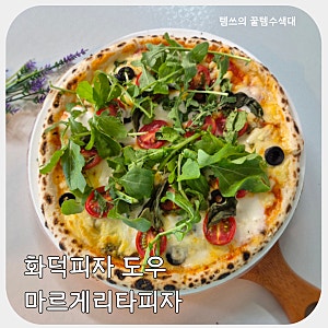 홈메이드 피자 만들기 화덕피자도우로 마르게리타 피자 굽기