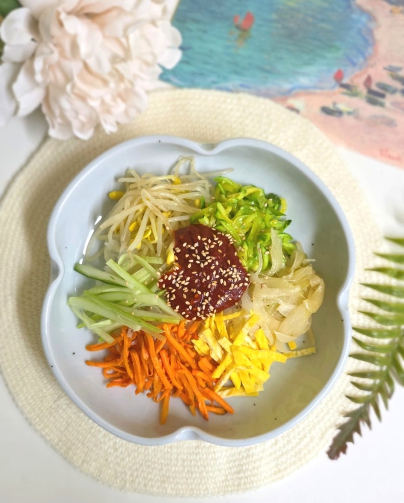 채소 비빔밥 만들기 맛보장! 비빔밥 고추장 레시피 비빔밥 재료