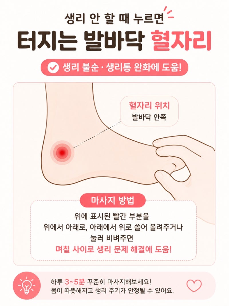 (생정) 직접 해본 생리 안할때 빨리 터지게 하는 방법들