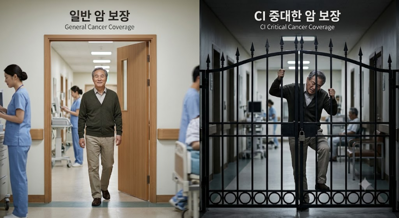 [54-2탄]CI보험 vs GI보험 정말 더 넓은 보장을 해줄까? CI보험과 확실하게 비교 보장 범위가 좁....